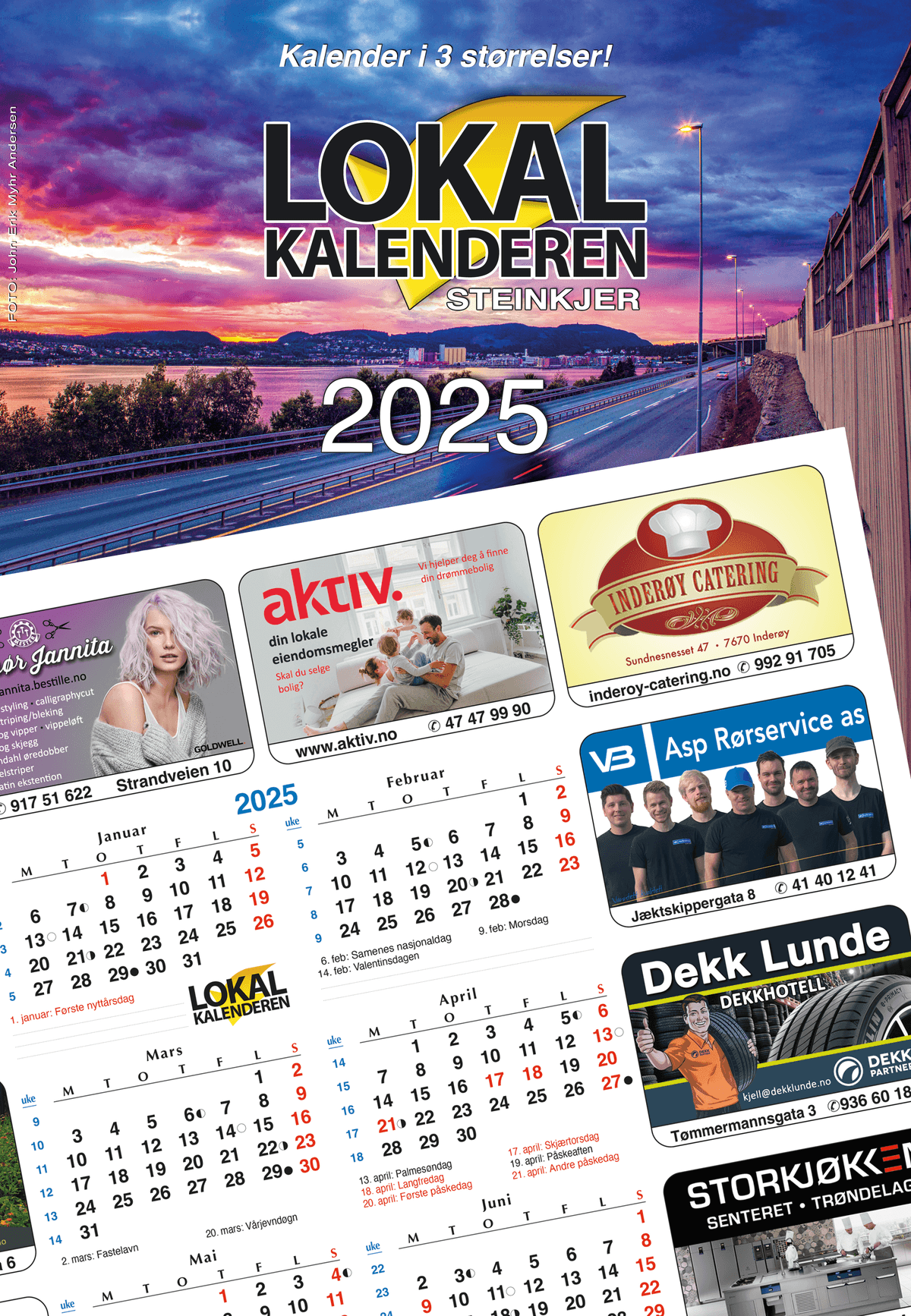 Lokalkalenderen eksempel